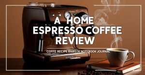 Coffee Recipe Barista Notebook Journal Review