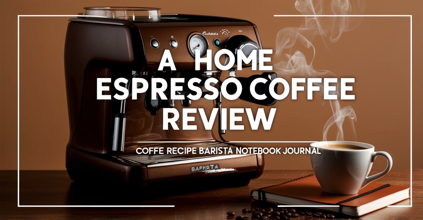 Coffee Recipe Barista Notebook Journal Review