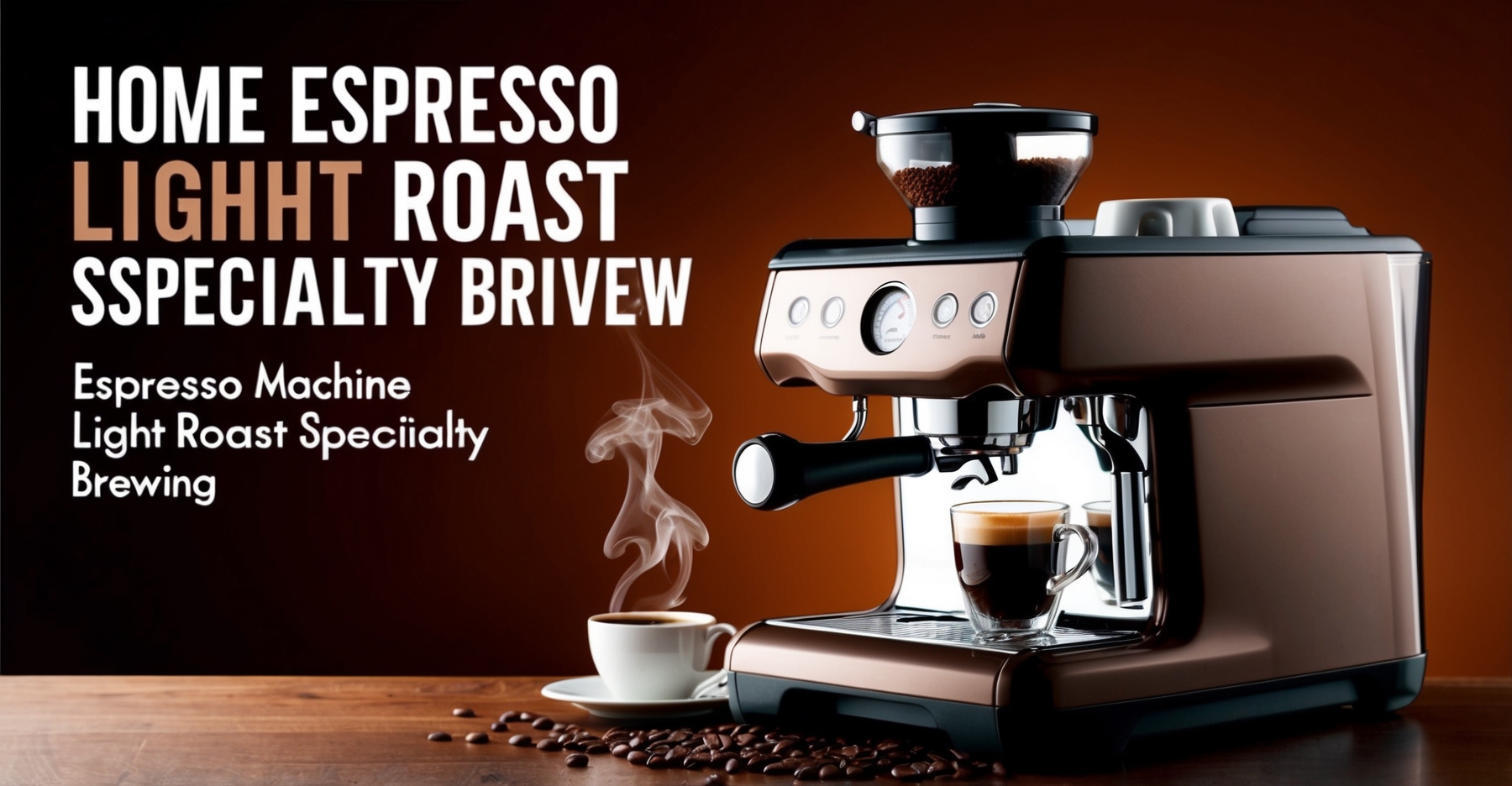 Espresso Machine Light Roast Specialty Brewing