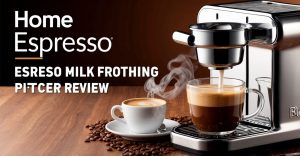 Espresso Milk Frothing Pitcher Angled Review