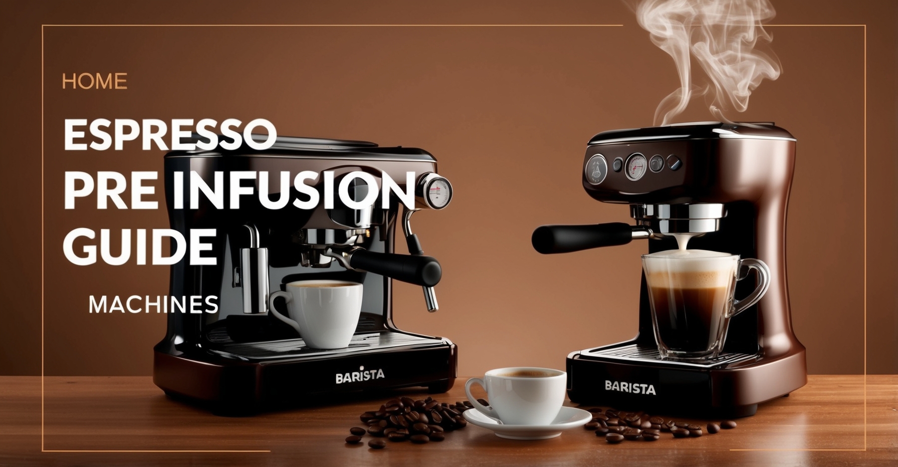 Espresso Pre Infusion Guide Machines