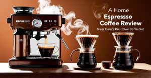 Glass Carafe Pour Over Coffee Set