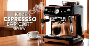 Home Coffee Bar Cart Setup Review