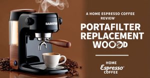 Portafilter Handle Replacement Wooden