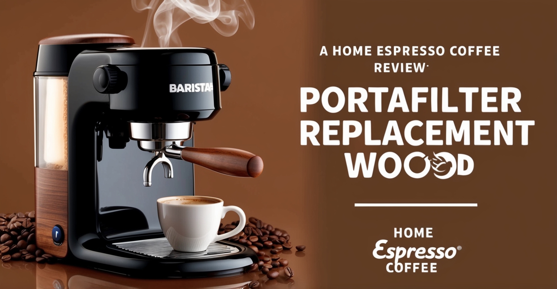 Portafilter Handle Replacement Wooden