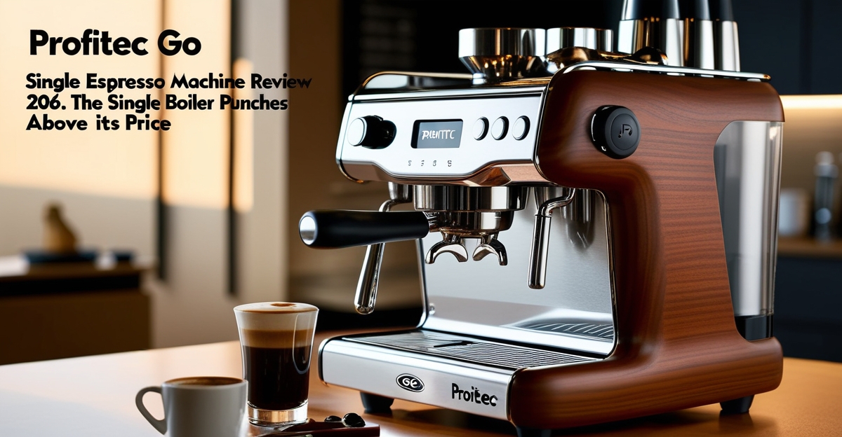 Profitec Go Espresso Machine Review 2026