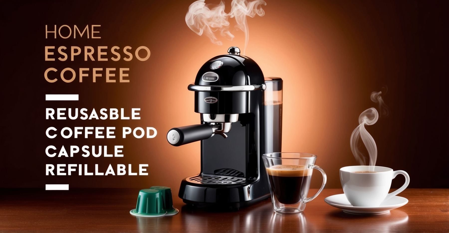 Reusable Coffee Pod Capsule Refillable