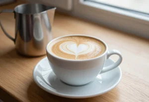 How to pour latte art for beginners?