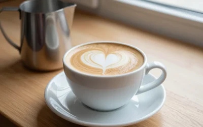 How to pour latte art for beginners?