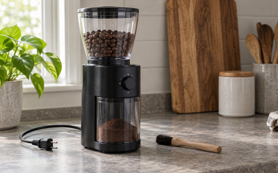How to clean a coffee grinder properly?