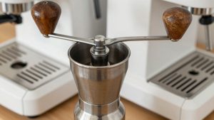 Best manual coffee grinder with stainless steel burrs