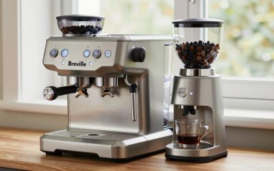 Breville Dynamic Duo Machine and Grinder Package