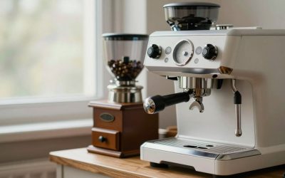 Coffee Grinder and Espresso Machine