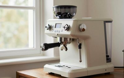 Coffee Machine with Burr Grinder