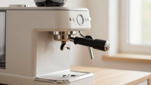 Coffee Machine with Handle