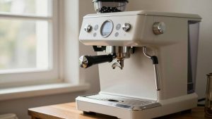 Coffee Machine with Milk Frother
