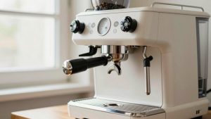 Coffee Machine with Steam Wand