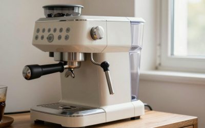 Coffee Maker with Frother and Grinder