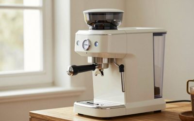 Coffee Maker with Integrated Grinder