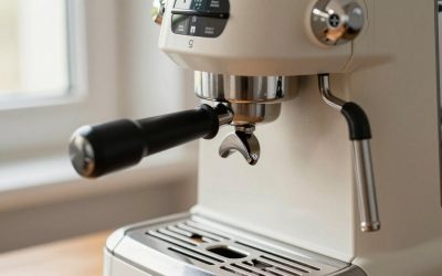 Coffee Pot with Grinder and Espresso