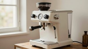 Commercial Espresso Machine with Grinder