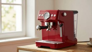 Delonghi Coffee Machine Red