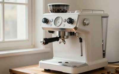 Dual Boiler Espresso Machine with Grinder