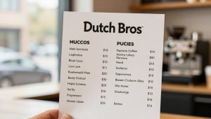 Dutch Bros Menu With Prices: Drinks and Sizes