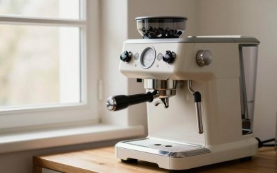 Espresso Machine with Integrated Grinder