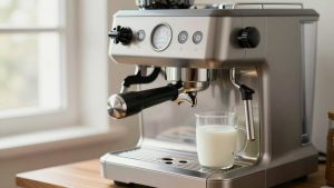Espresso Machine with Milk Frother