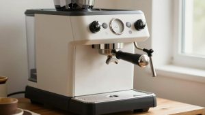 Espresso Machine with Milk Reservoir