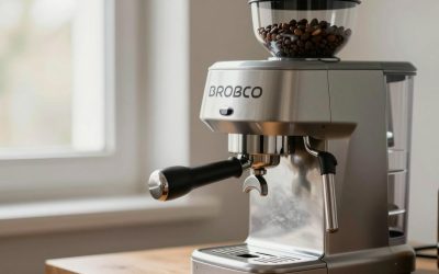 Espresso Maker with Bean Grinder