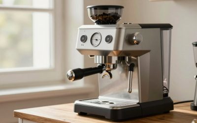 Espresso Maker with Built in Grinder