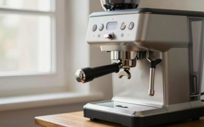 Espresso Maker with Grinder and Frother