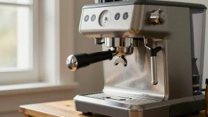 Espresso Maker with Milk Frother