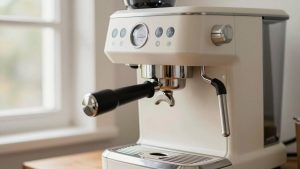 Espresso Maker with Milk Steamer