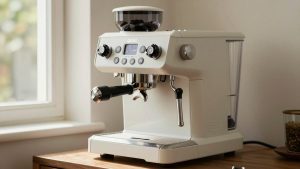 Gevi Espresso Machine with Grinder