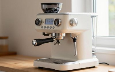 Italian Espresso Machine with Grinder