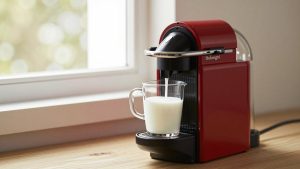 Nespresso Delonghi with Milk Frother