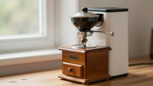 Self Grinding Coffee and Espresso Maker