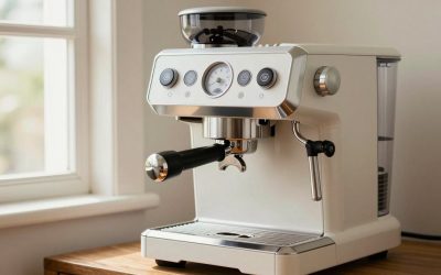 Single Serve Espresso Machine with Grinder