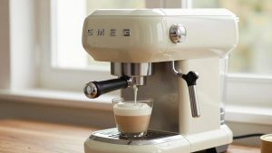 Smeg Espresso Machine Cream